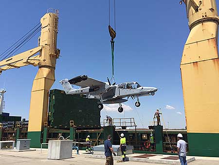 Stevedoring In Rota, Spain